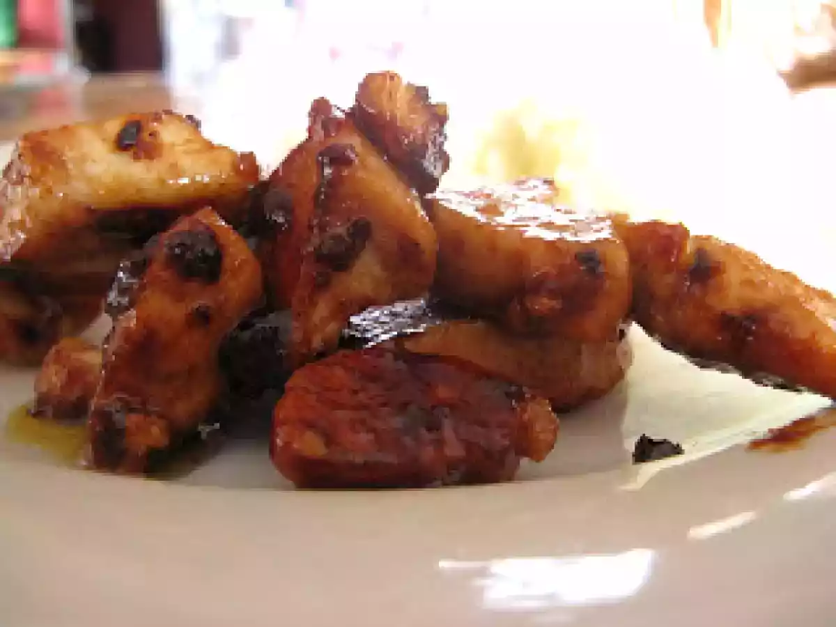 Emincés de poulet au miel et paprika