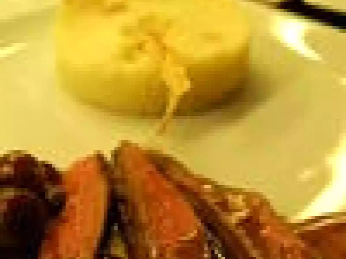 Emincés de steak de biche, sauce aux cerises et purée de céleri - photo 4