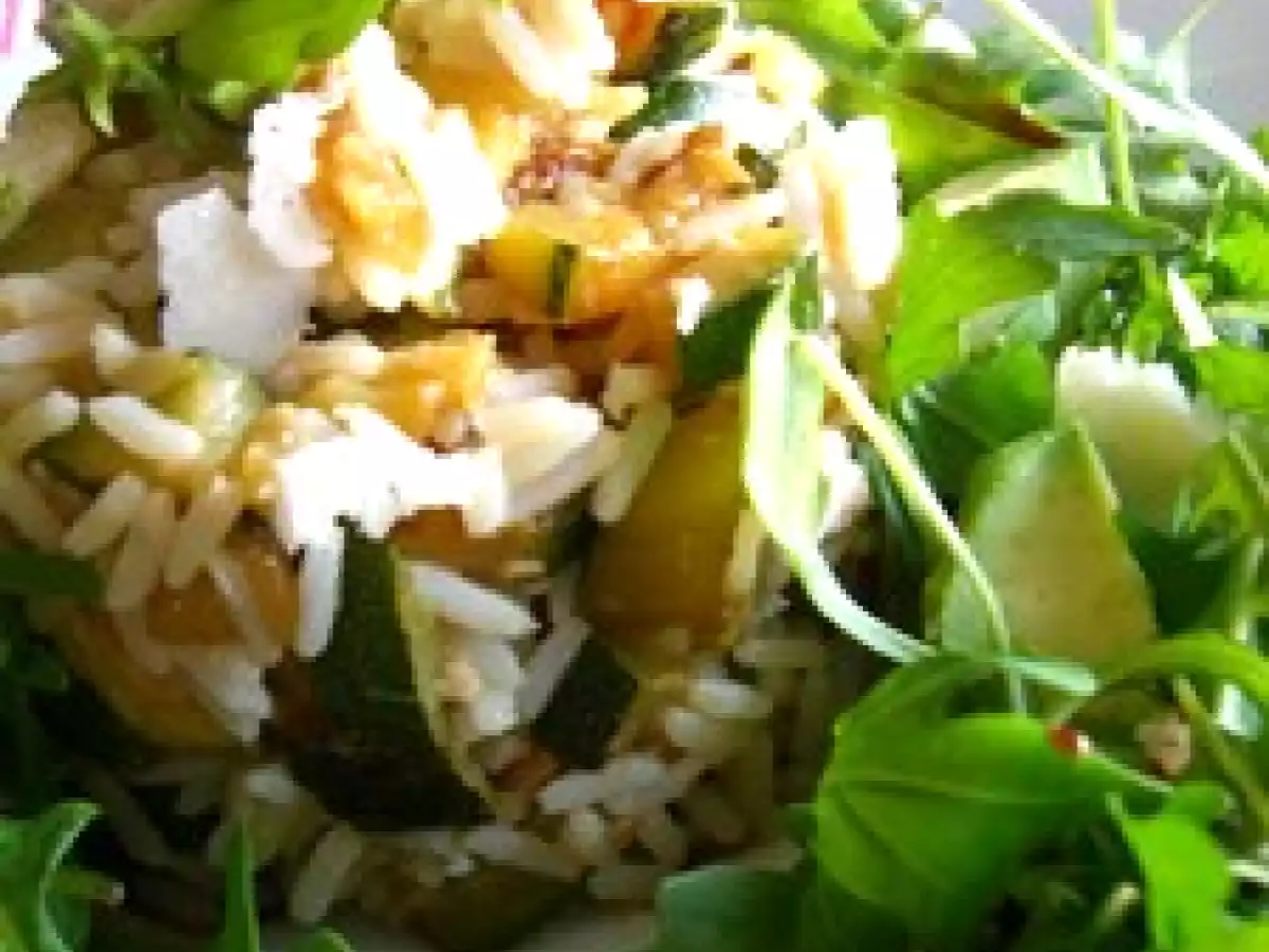 En entrée ... Deux salades autour de la roquette