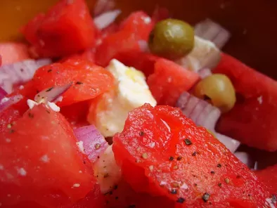 En Vrac I: Salade de Pastèque et Légumes Farcis.