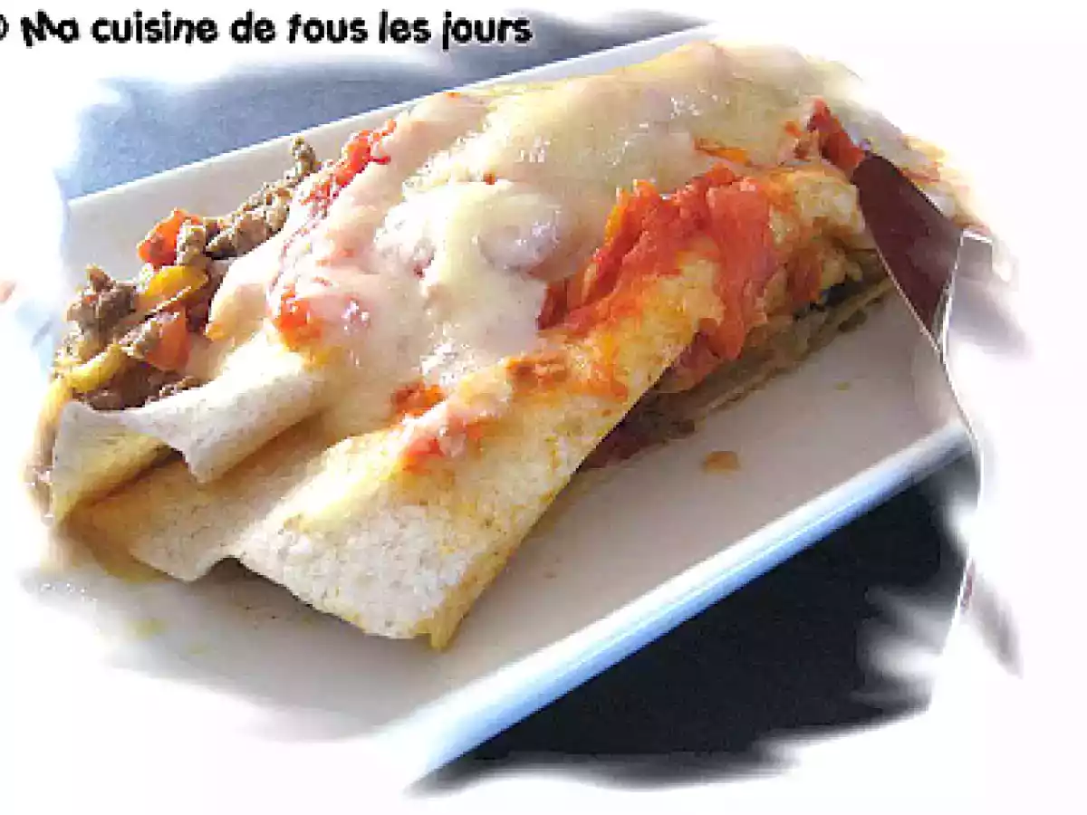 Enchiladas au boeuf