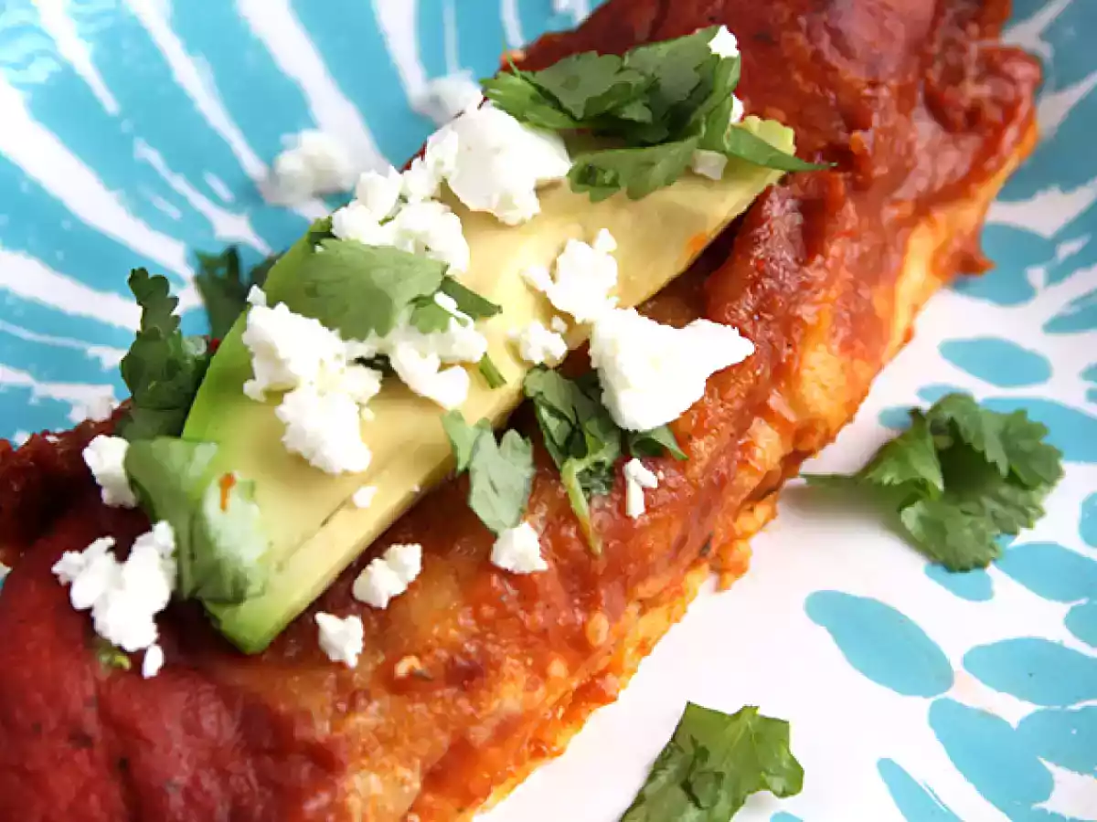 Enchiladas au poulet et sauce tomate piquante - photo 5