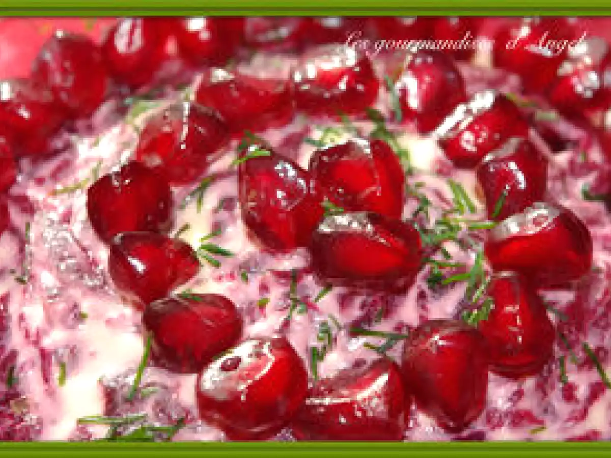 Encore salade russe. Salade Collier de grenade - photo 3