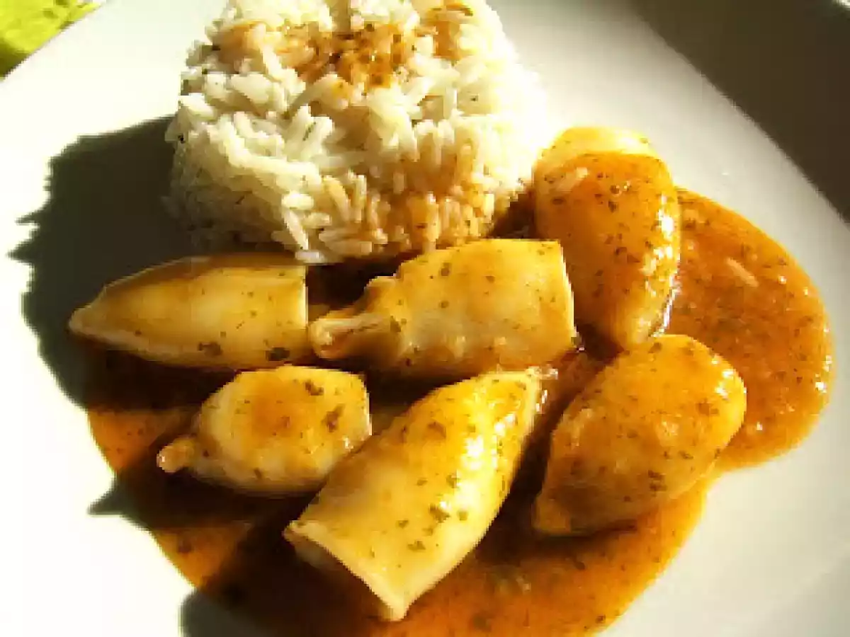 Encornets en sauce (recette Thermomix)