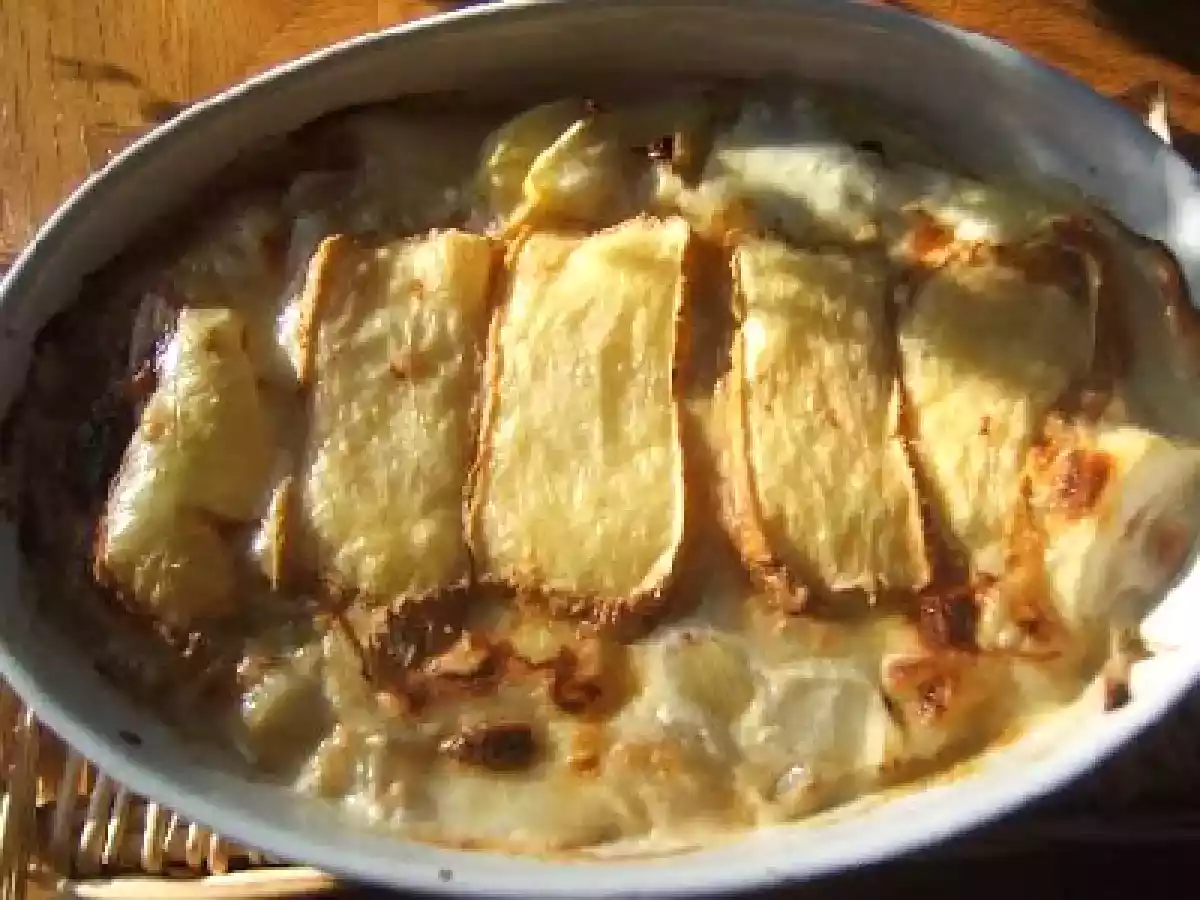 Endives au gratin à la normande