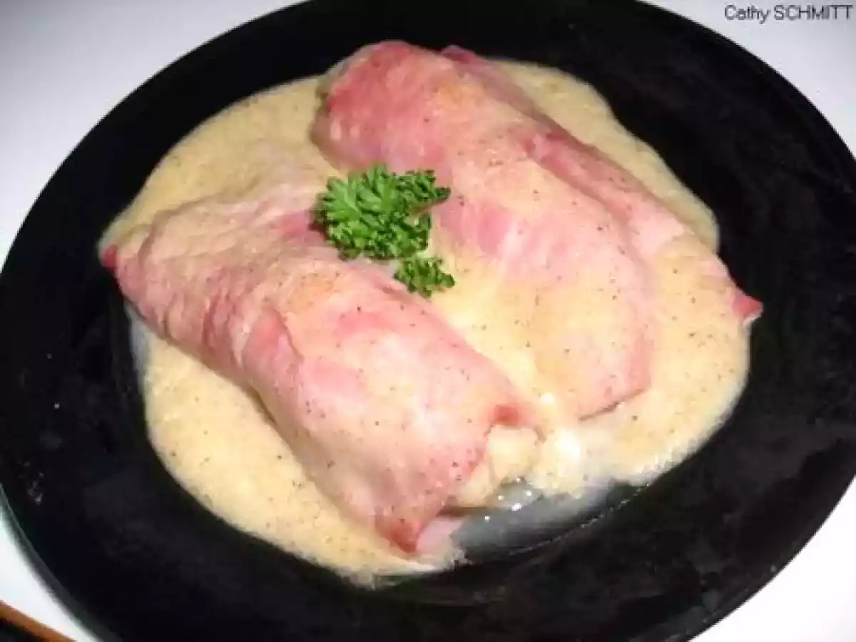 Endives au jambon diététiques
