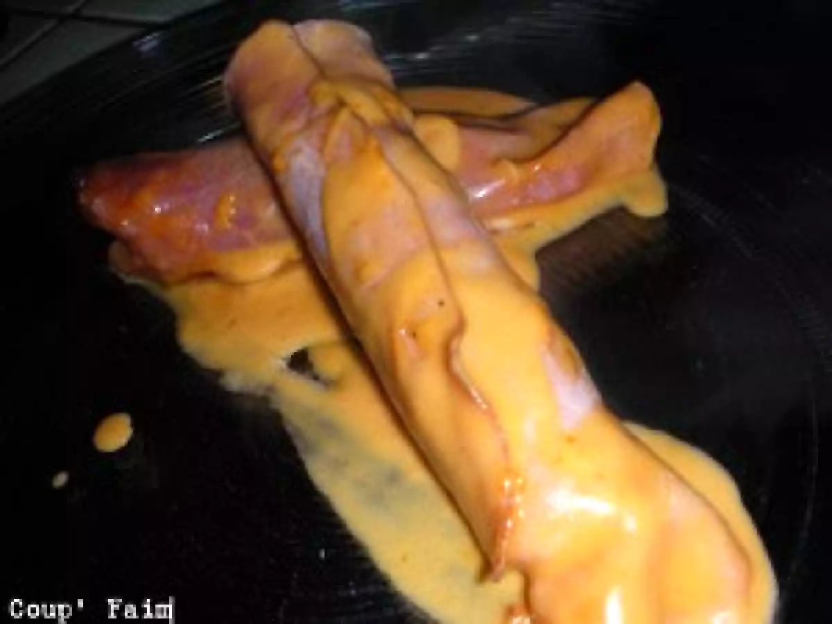 Endives au jambon et au madère ...