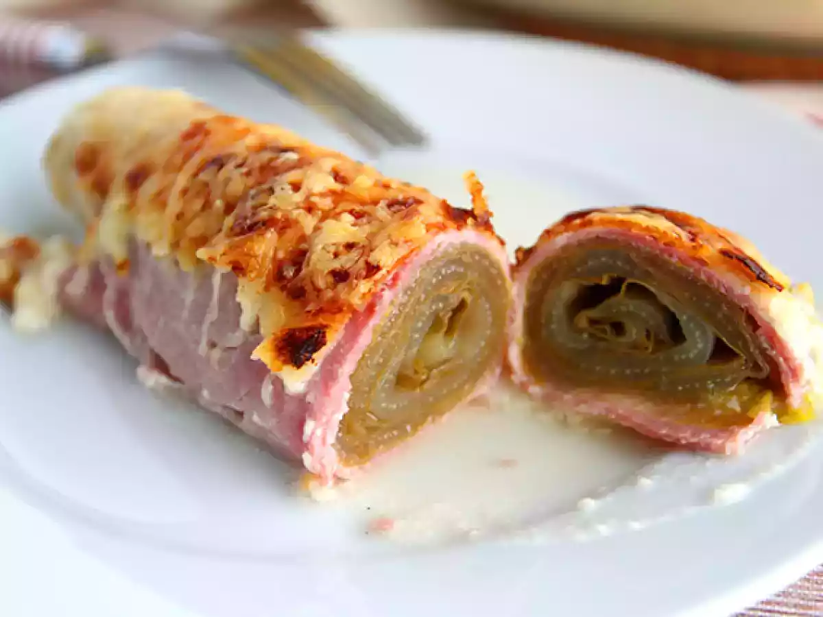 Endives au jambon gratinées