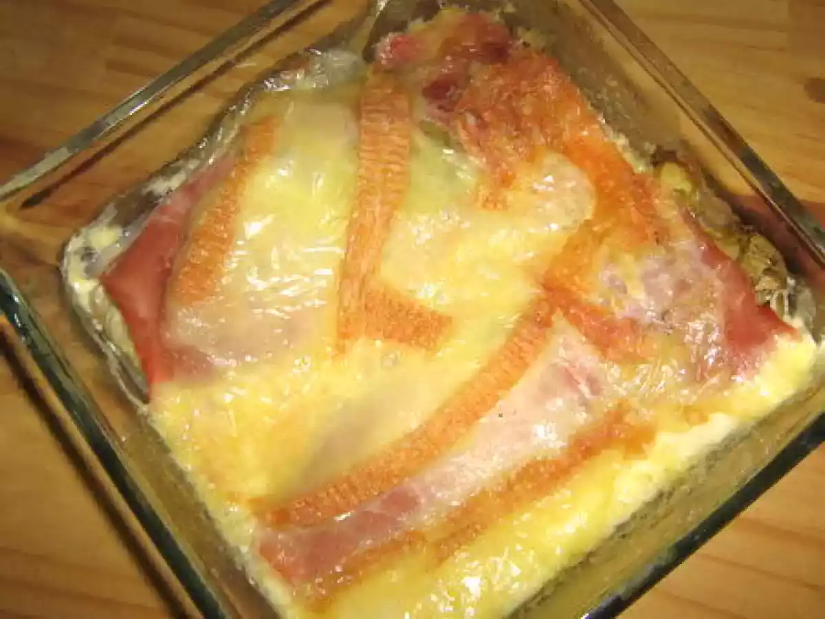 Endives au jambon gratinées au maroilles