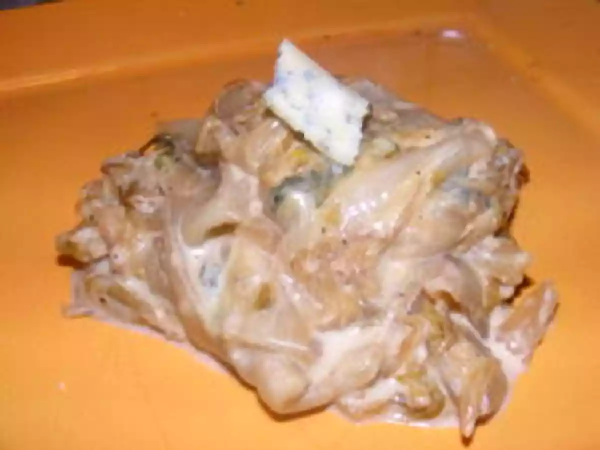 ENDIVES BRAISÉES AU BLEU DE GEIX