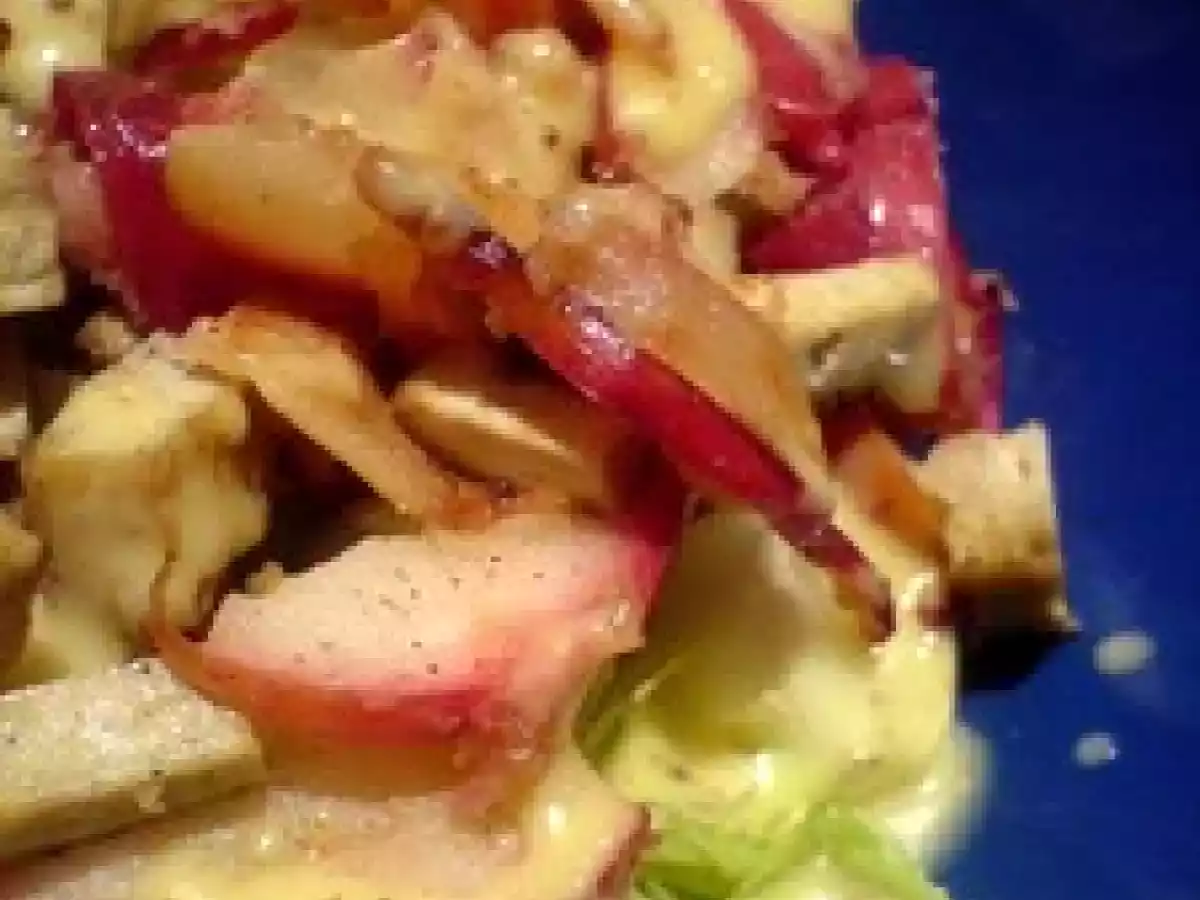 Endives Croquantes et Sa Poëlée de Tofu Fumé aux Pommes... - photo 2