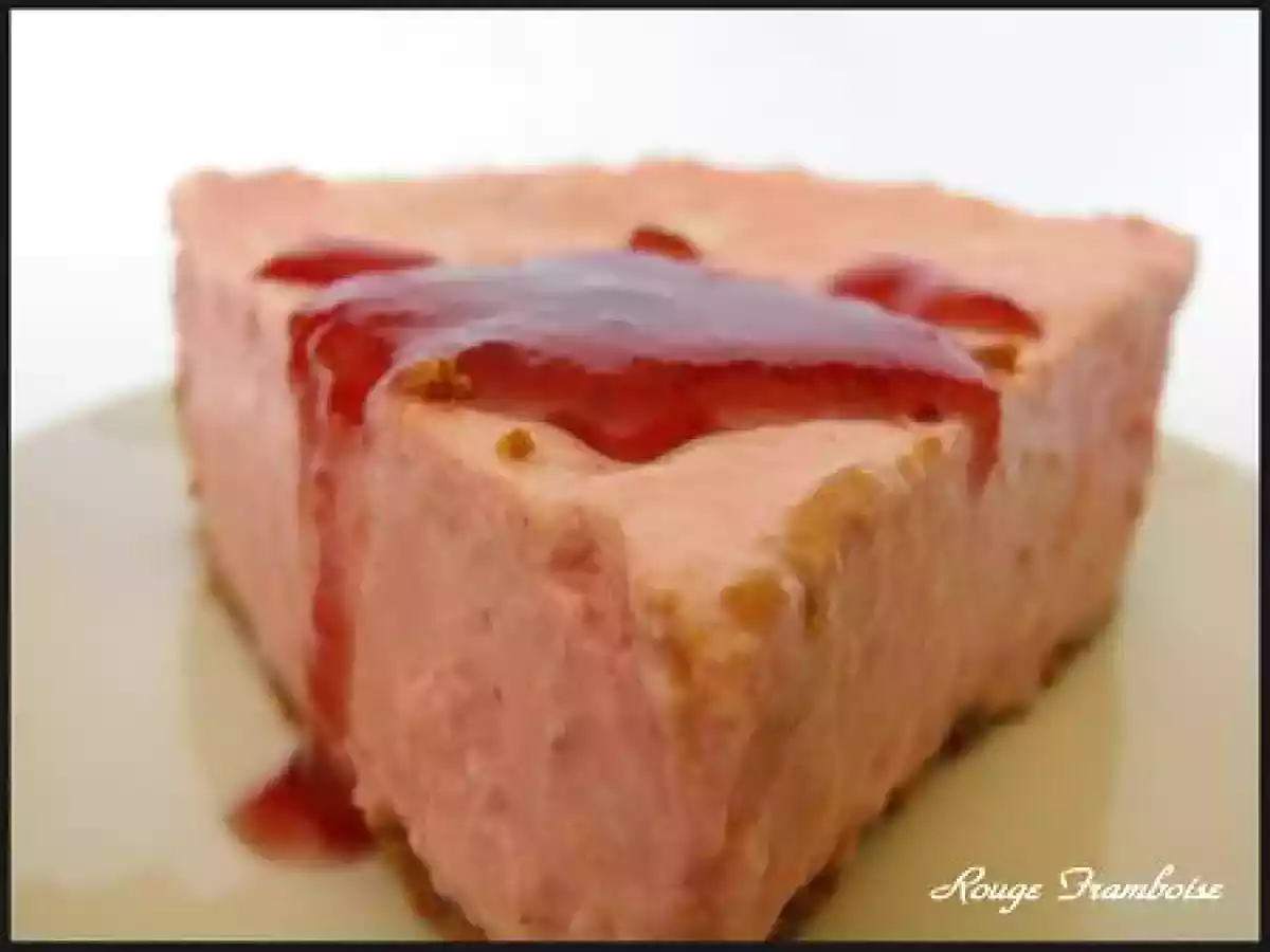 Enfin: LE cheesecake à la fraise, sans oeuf et sans cuisson - photo 2