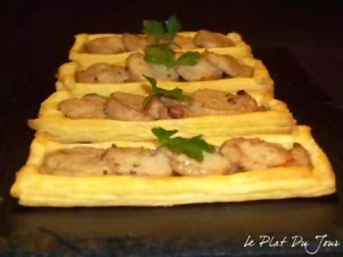Entrée de fête: Boudin blanc façon tatin - photo 3