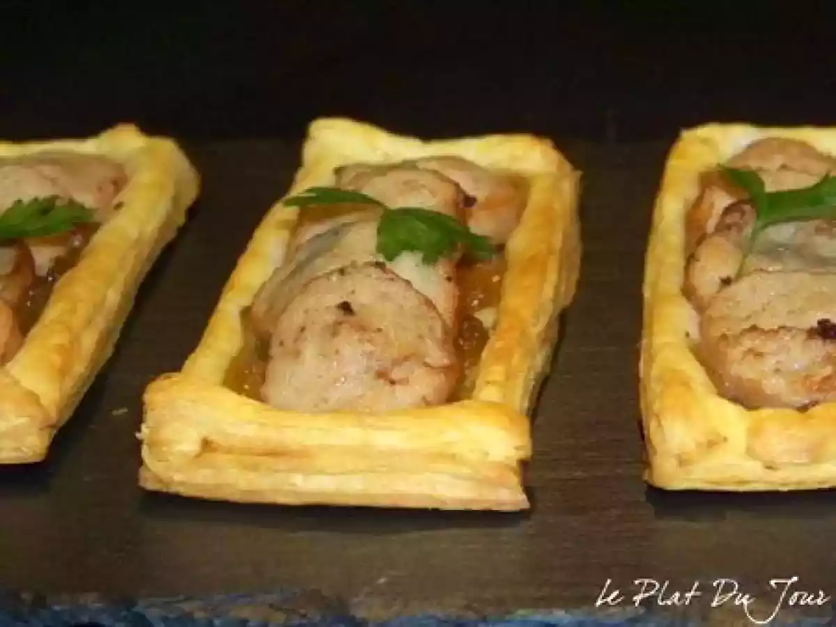 Entrée de fête: Boudin blanc façon tatin - photo 4