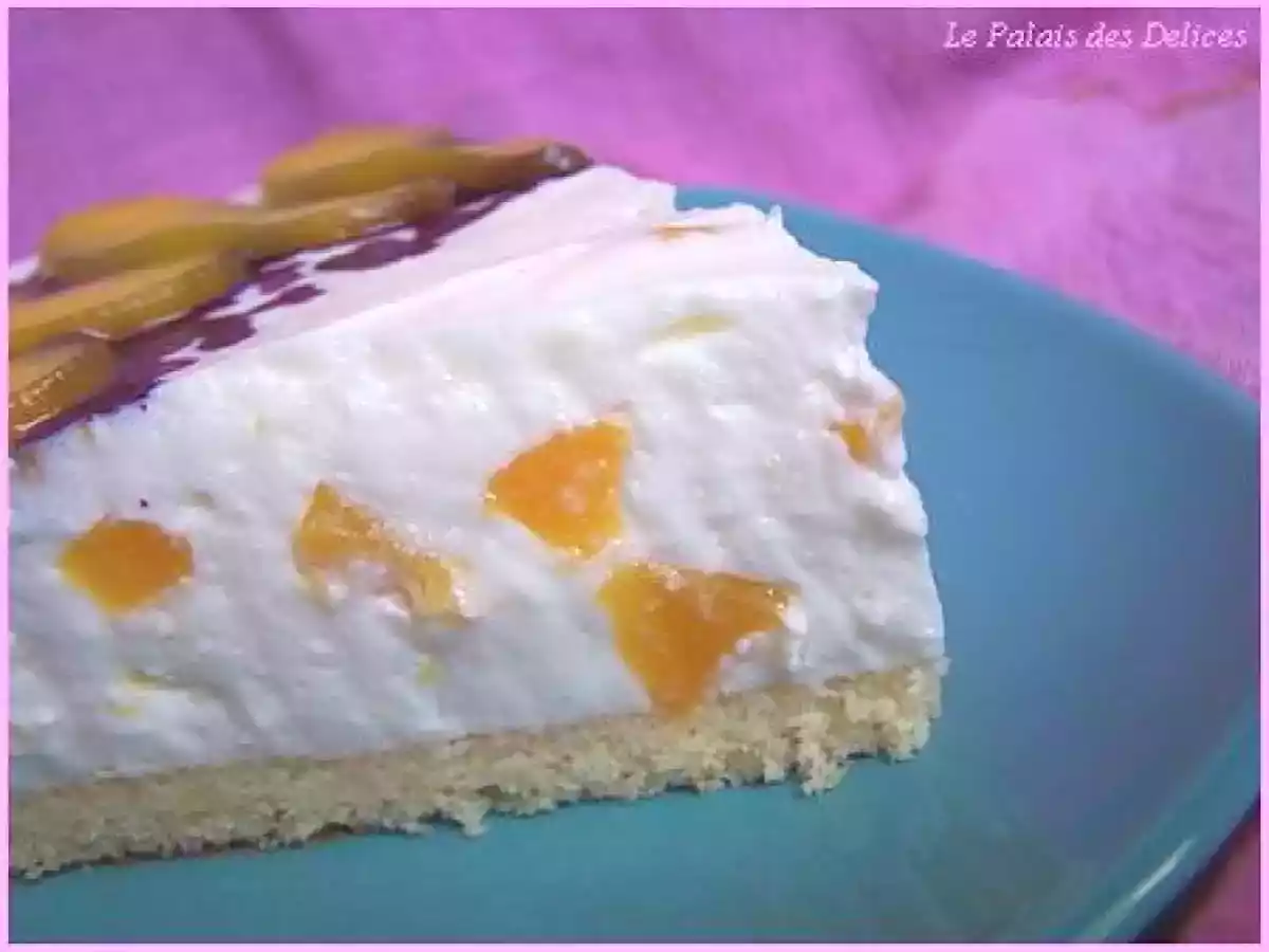 Entremet à la mousse de pêches - photo 3