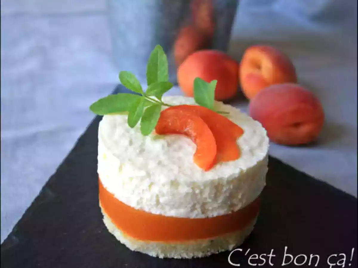 Entremet aux abricots et à la verveine - photo 2