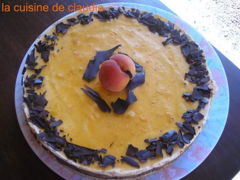 Entremet chocolat-abricot, photo 2