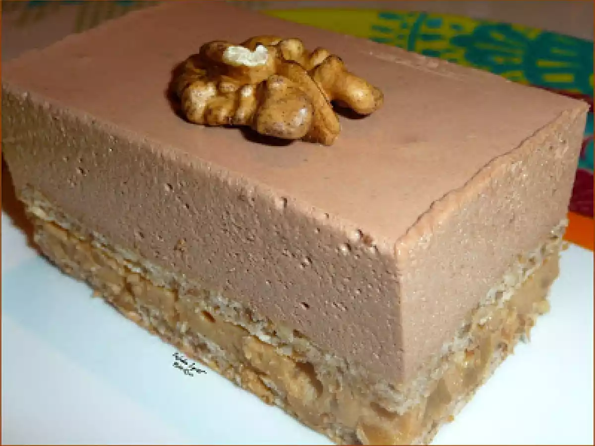 Entremet Chocolat aux Noix