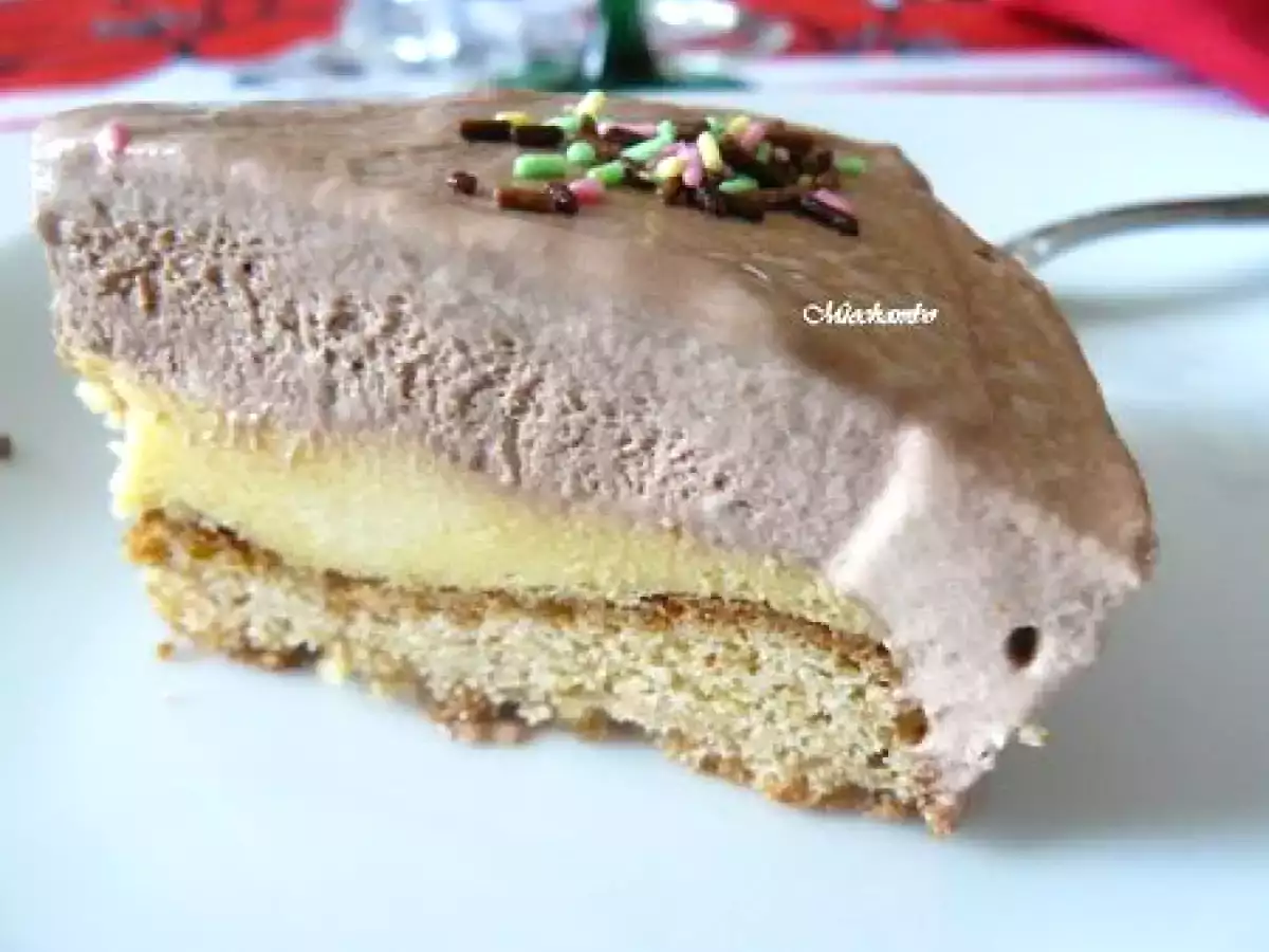 Entremet Chocolat et Fruits de la Passion pour fêter Pâques - photo 4