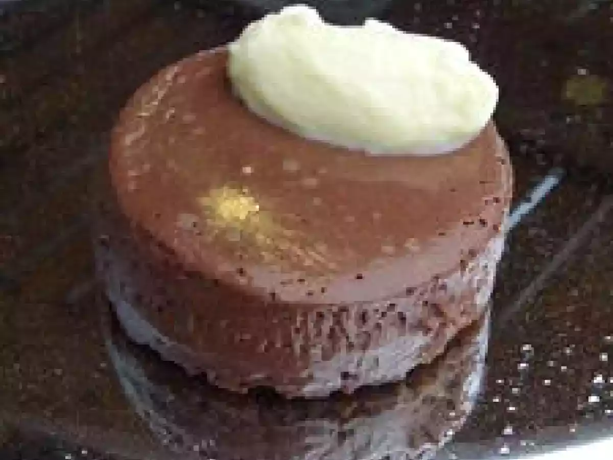 Entremet chocolat-orange