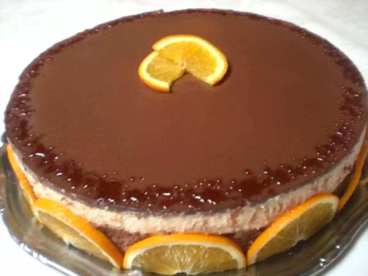 ENTREMET CHOCOLAT/ORANGE/COINTREAU - photo 2