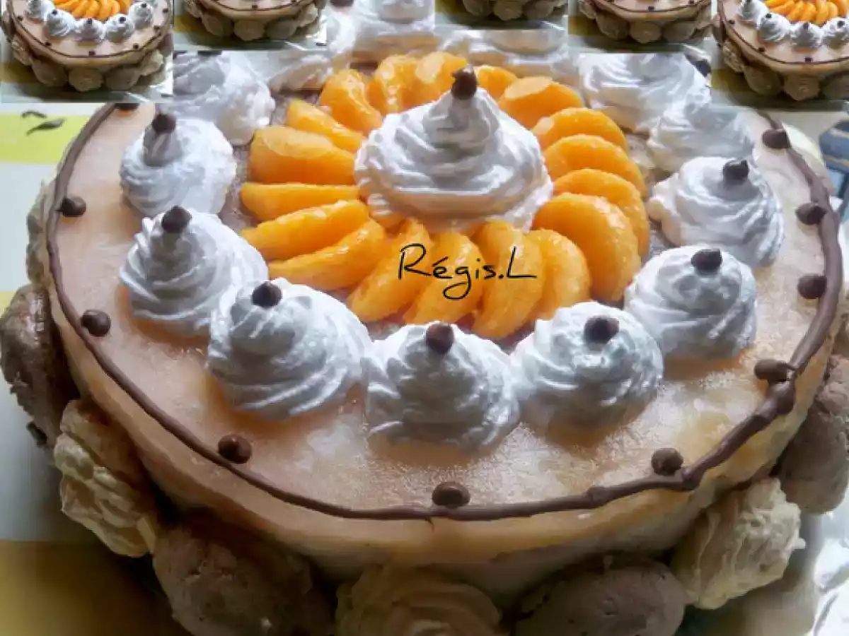 Entremet (de mousse et meringue italienne)