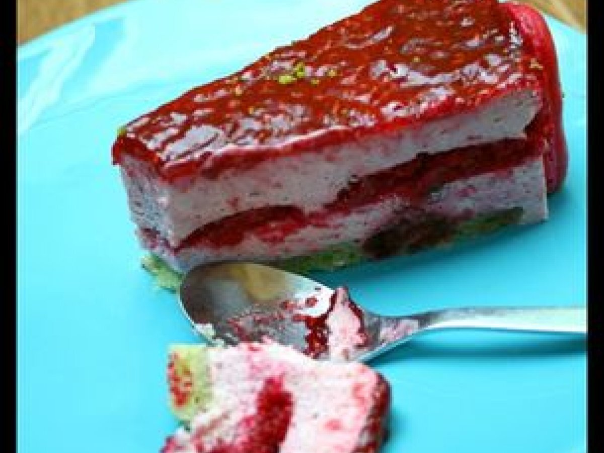 Entremet Framboise Pistache Macaron Recette Ptitchef