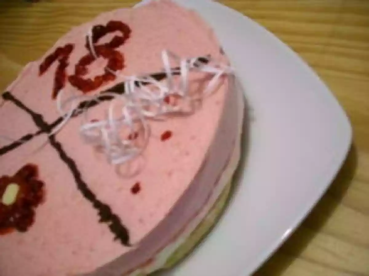 Entremet mousse framboise - photo 3