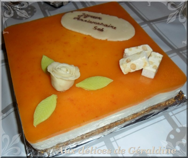 Entremet Nougat Abricot Recette Ptitchef