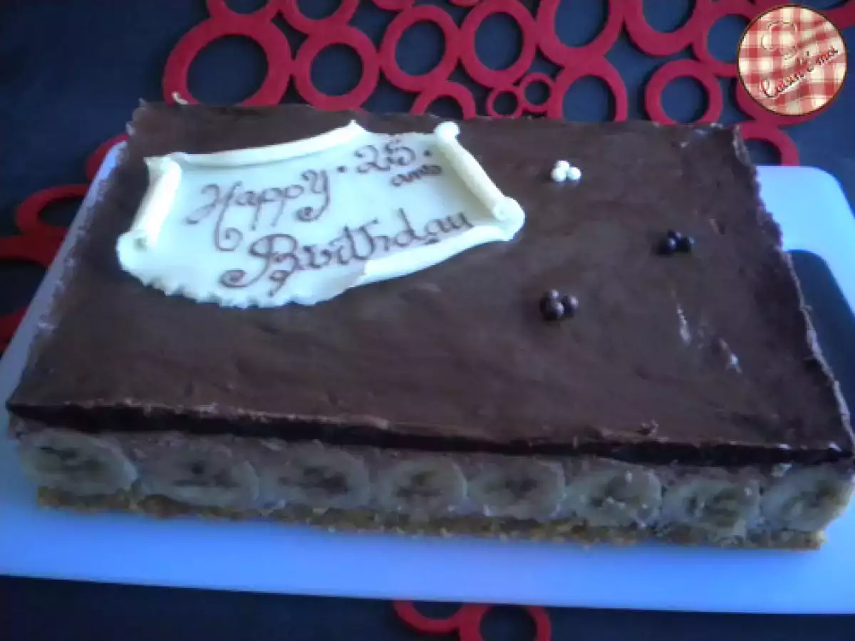 Entremet Nutella et Banane