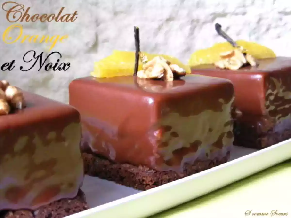 Entremet orange et chocolat - photo 2