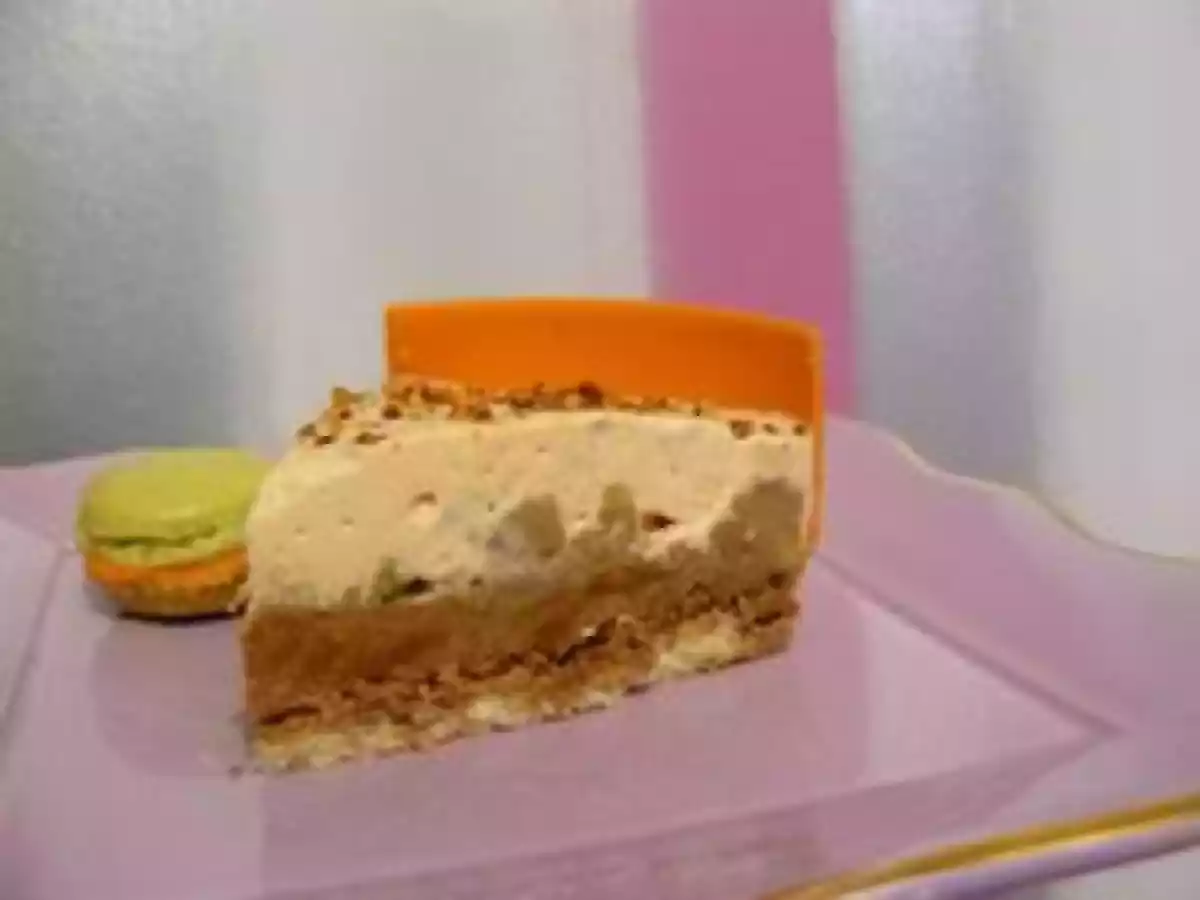 ENTREMET POIRE CARAMEL