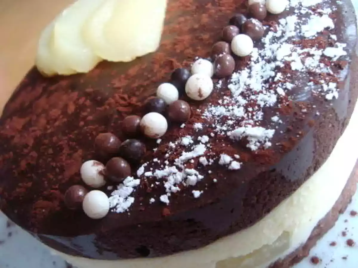 ¤¤¤ Entremet poire et chocolat, pour (me) faire plaisir ! - photo 2