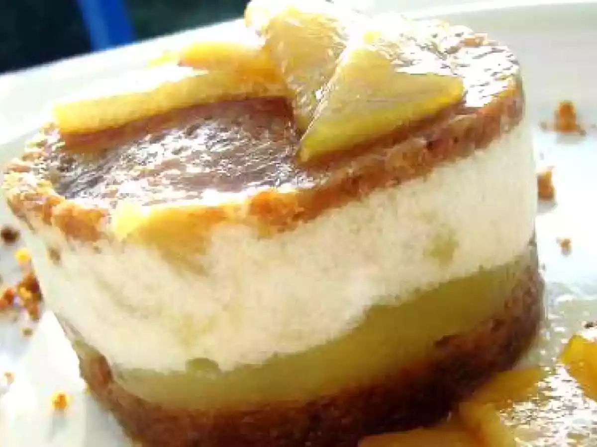 ENTREMET POIRE & PAIN D'EPICES AU MARSALA D'AMANDES - photo 2