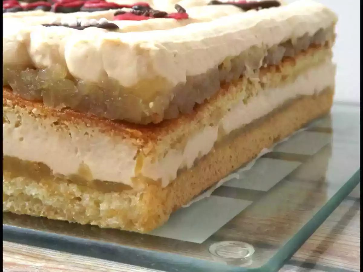 Entremet Pommes Caramel Beurre Salé