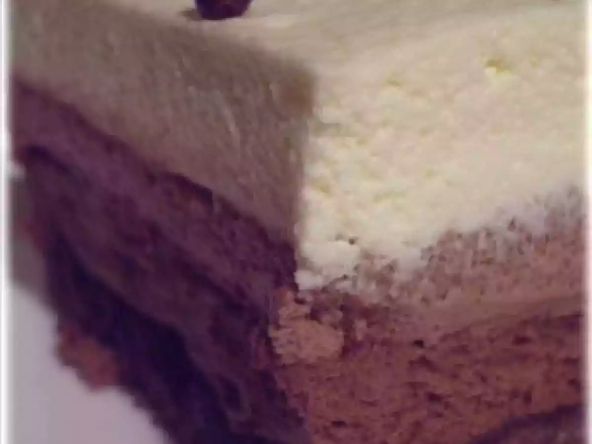 Entremet trois chocolats, avec en prime un praliné feuilleté