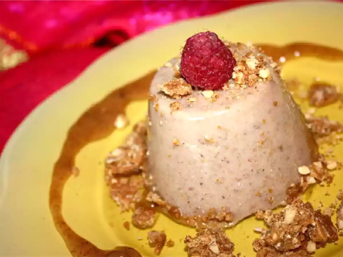 Entremet velouté au lait d'avoine et aux dattes, crème de noisette de Laurence Salomon - photo 3