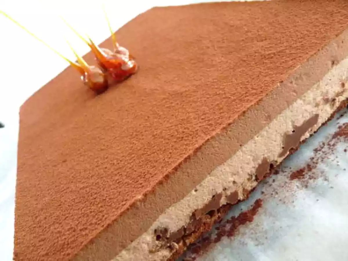 Entremets aux deux chocolats en duo... - photo 2