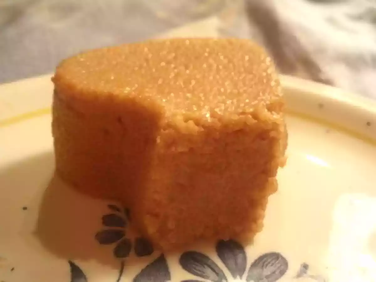 Entremets de semoule au carambar fourrés au nutella coulant!!!! - photo 3