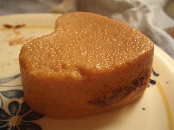 Entremets De Semoule Au Carambar Fourres Au Nutella Coulant