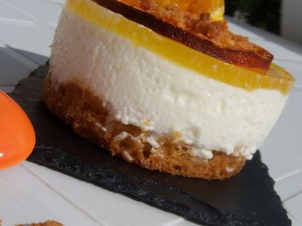 Entremets Individuels A L Orange Recette Ptitchef
