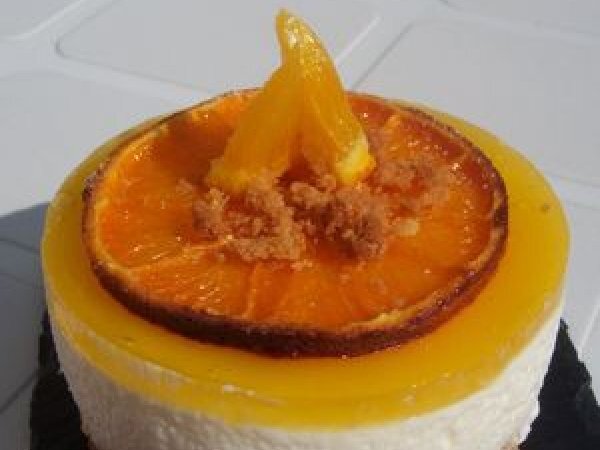 Entremets Individuels A L Orange Recette Ptitchef