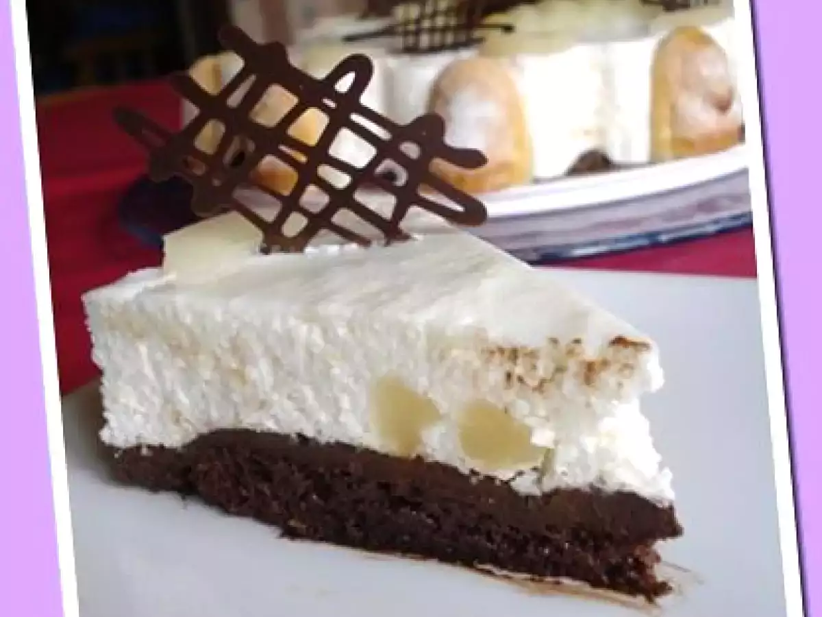 Entremets mousse poire - chocolat - photo 2