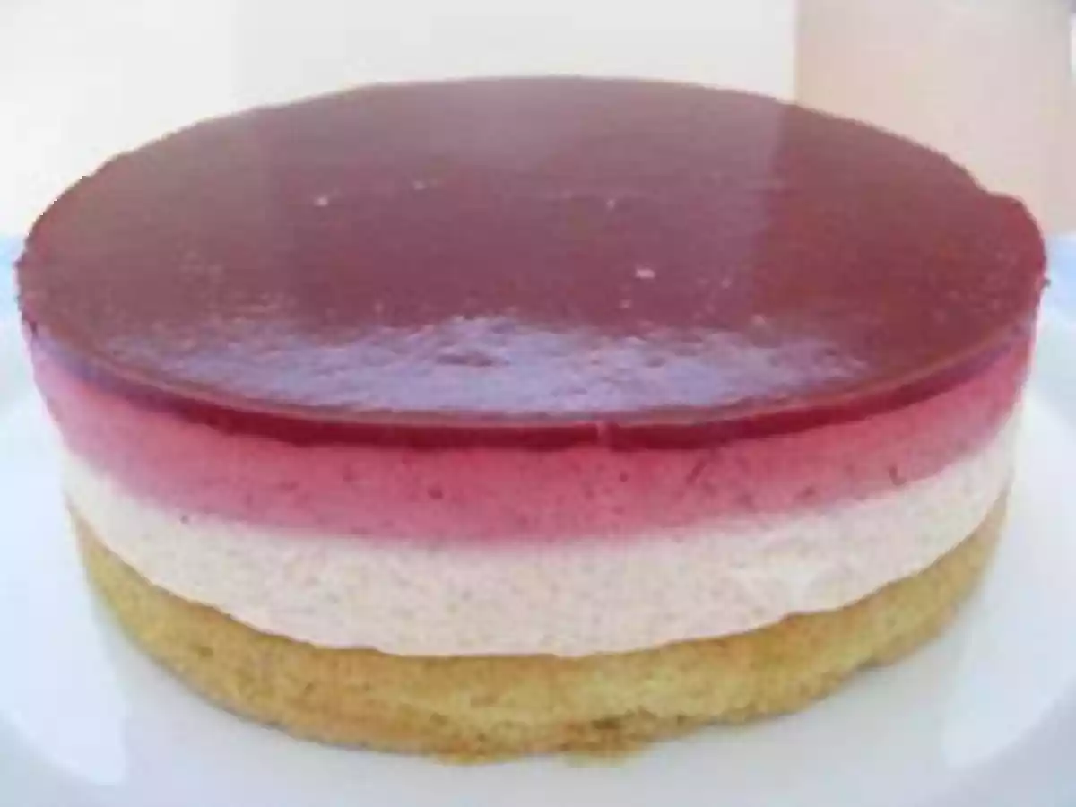 Entremets nougat - framboises - photo 2