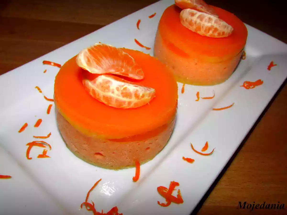 Entremets Pomelos, Mandarine et Bergamote