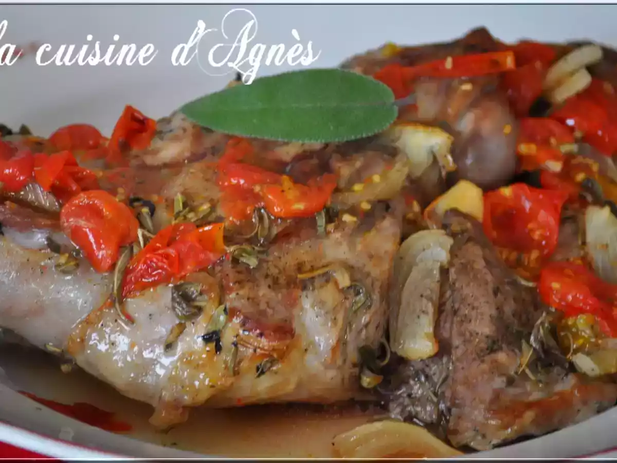 Épaule d'agneau papillote à la sauge - photo 2