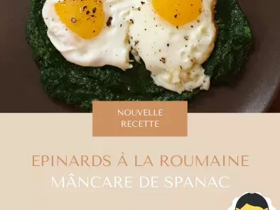 Epinards à la roumaine – Mâncare de spanac - photo 2