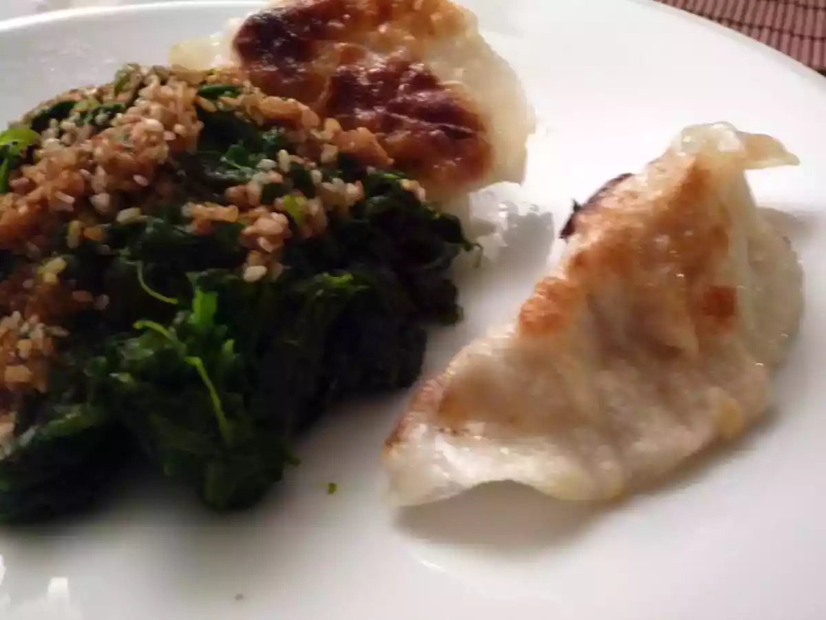 Epinards aux graines de sésame - photo 2