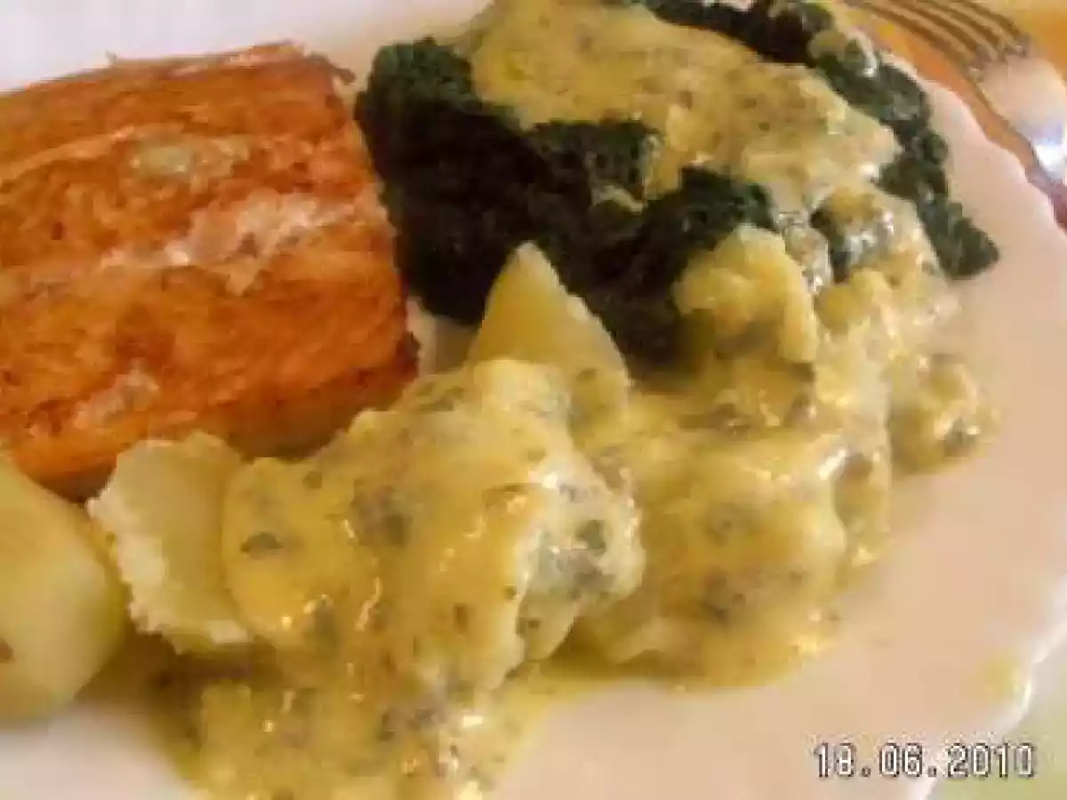 Epinards sauce béarnaise