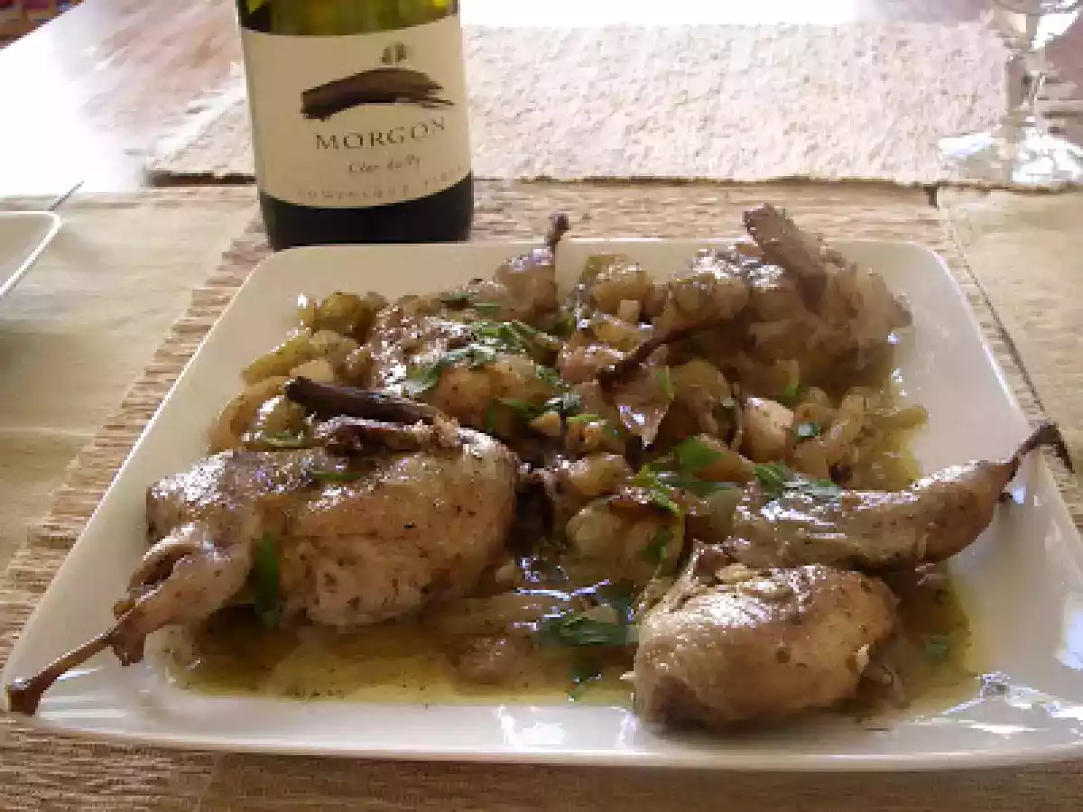 Escabèche de cailles